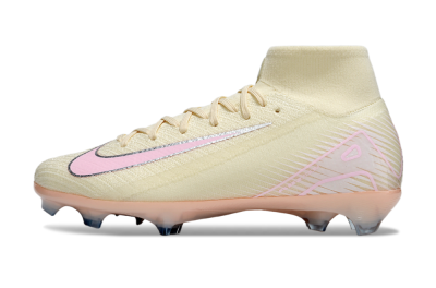 Unisex Nike Air Zoom Mercurial Superfly 10 Elite FG Football Boots - Yellow/Pink/Silver