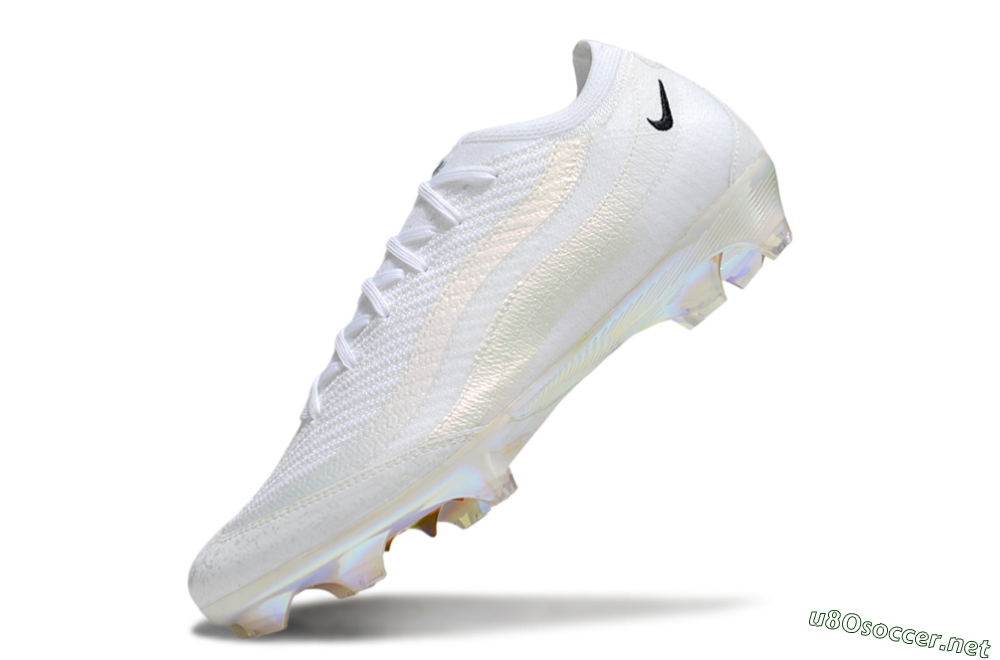 Unisex Nike Air Zoom Mercurial Vapor 16 Elite FG Football Boots - White/Black/Gold 5
