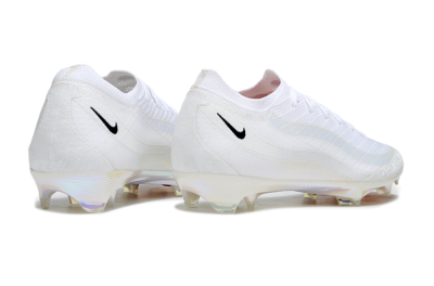 Unisex Nike Air Zoom Mercurial Vapor 16 Elite FG Football Boots - White/Black/Gold