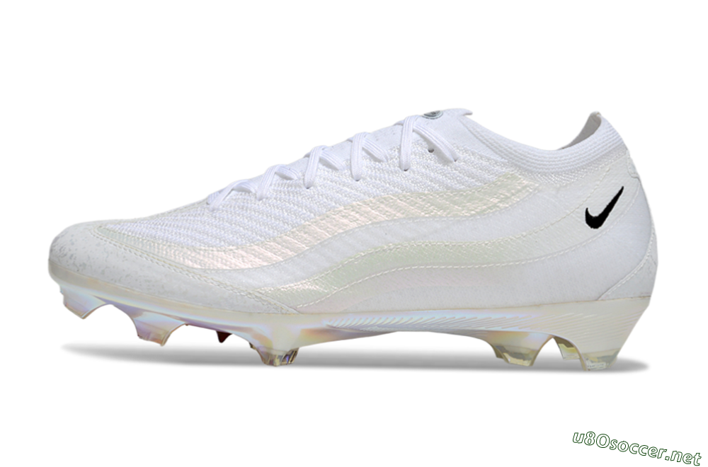 Unisex Nike Air Zoom Mercurial Vapor 16 Elite FG Football Boots - White/Black/Gold 0
