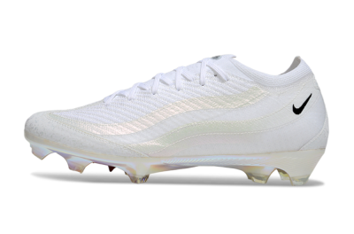 Unisex Nike Air Zoom Mercurial Vapor 16 Elite FG Football Boots - White/Black/Gold