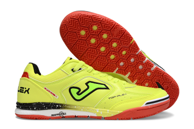 Men's Joma Top Flex IC Football Shoes - Yellow/Red/Black