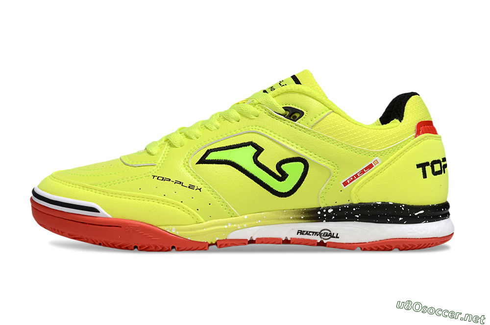 Men's Joma Top Flex IC Football Shoes - Yellow/Red/Black 0