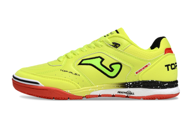 Men's Joma Top Flex IC Football Shoes - Yellow/Red/Black
