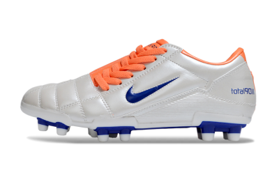 Men's Nike Total 90 III FG Football Boots - White/Blue/Red