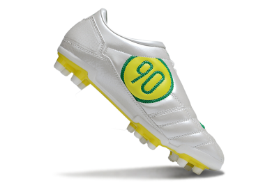 Men's Nike Total 90 III FG Football Boots - White/Green/Yellow