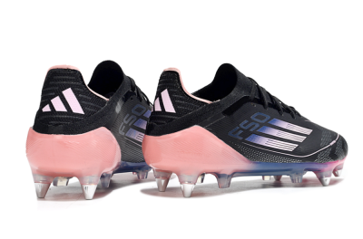 Men's Adidas F50 Elite SG Football Boots - Black/Blue/Pink