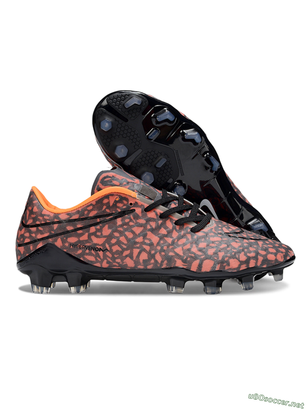Men's Nike Hypervenom Phantom RGN SE FG Football Boots - Black/Red 2