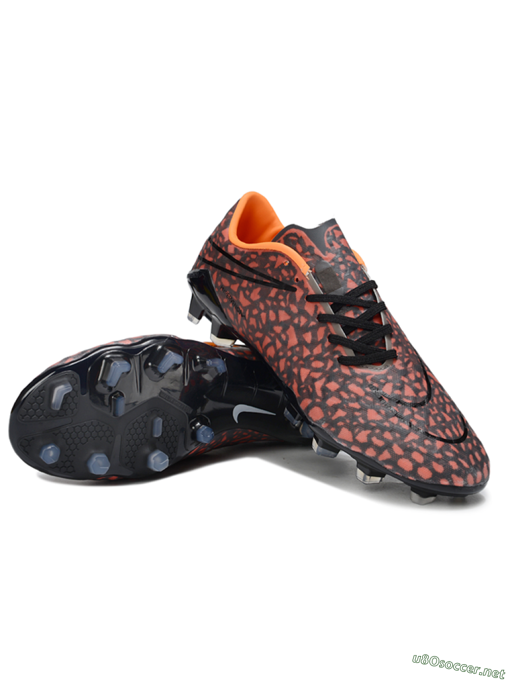 Men's Nike Hypervenom Phantom RGN SE FG Football Boots - Black/Red 3