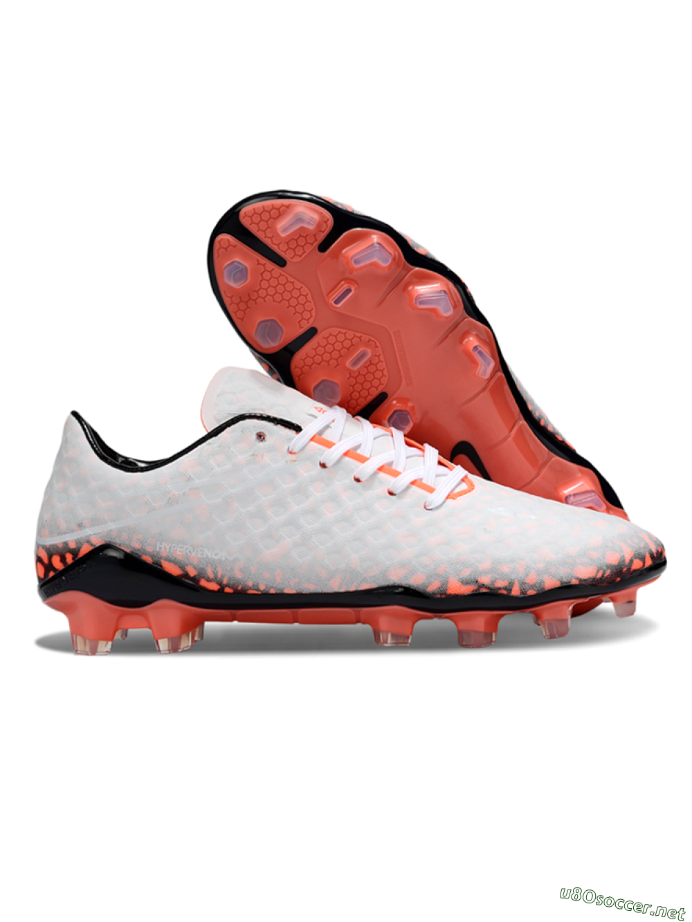 Men's Nike Hypervenom Phantom RGN SE FG Football Boots - Grey/Red/Black 2