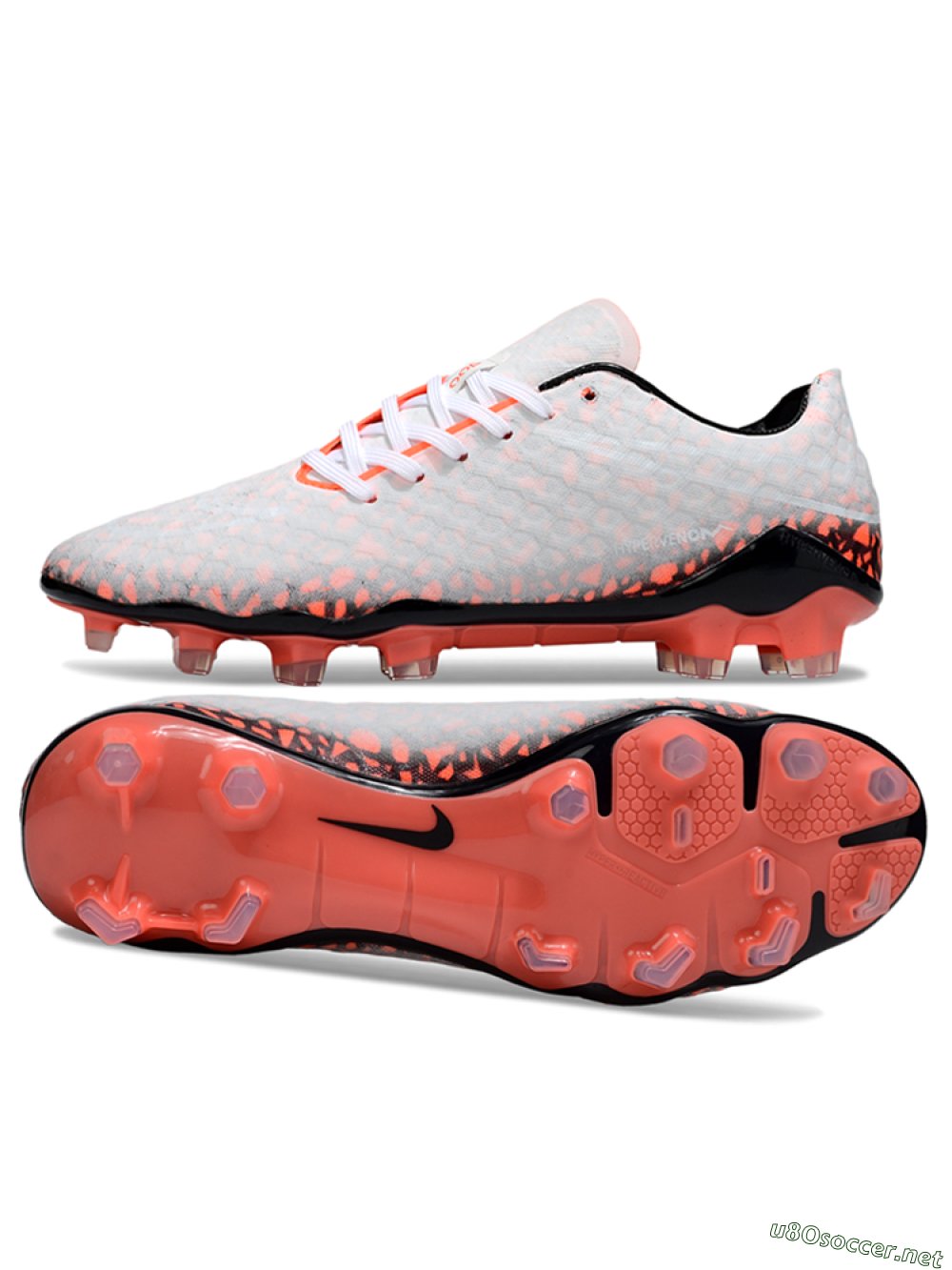 Men's Nike Hypervenom Phantom RGN SE FG Football Boots - Grey/Red/Black 1