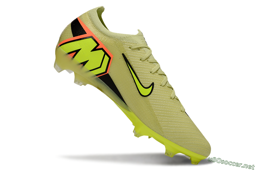 Unisex Nike Air Zoom Mercurial Vapor 16 Elite FG Football Boots - Yellow/Black/Red 5