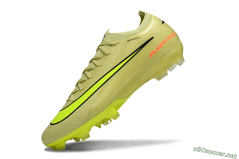 Unisex Nike Air Zoom Mercurial Vapor 16 Elite FG Football Boots - Yellow/Black/Red 6