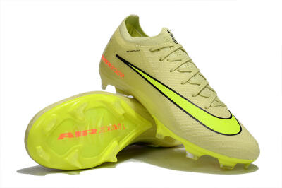 Unisex Nike Air Zoom Mercurial Vapor 16 Elite FG Football Boots - Yellow/Black/Red