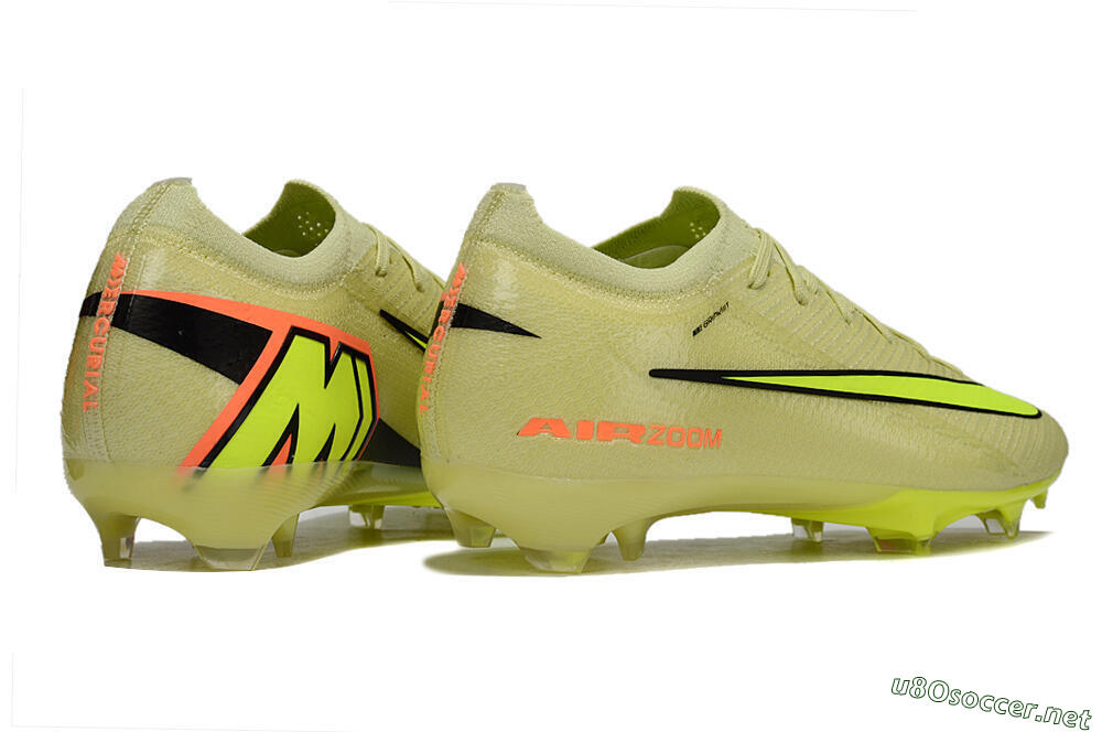 Unisex Nike Air Zoom Mercurial Vapor 16 Elite FG Football Boots - Yellow/Black/Red 7