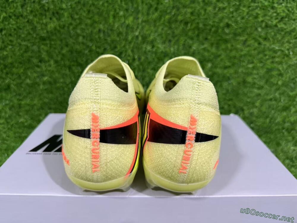Unisex Nike Air Zoom Mercurial Vapor 16 Elite FG Football Boots - Yellow/Black/Red