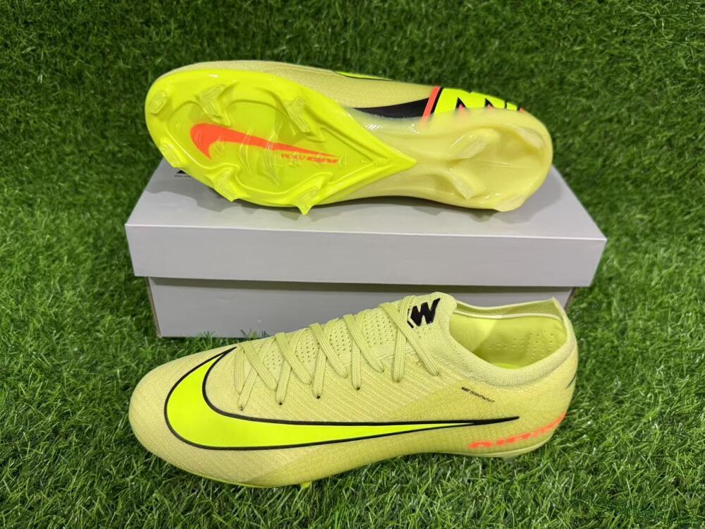 Unisex Nike Air Zoom Mercurial Vapor 16 Elite FG Football Boots - Yellow/Black/Red
