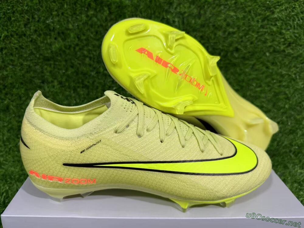 Unisex Nike Air Zoom Mercurial Vapor 16 Elite FG Football Boots - Yellow/Black/Red