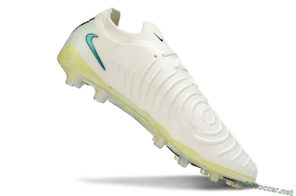 Men's Nike Phantom GX 2 Elite AG Football Boots - Beige/Black/Jade 5