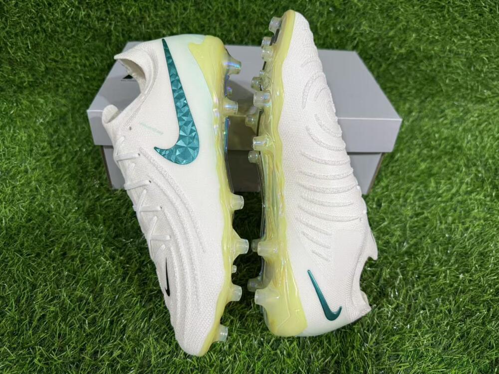 Men's Nike Phantom GX 2 Elite AG Football Boots - Beige/Black/Jade