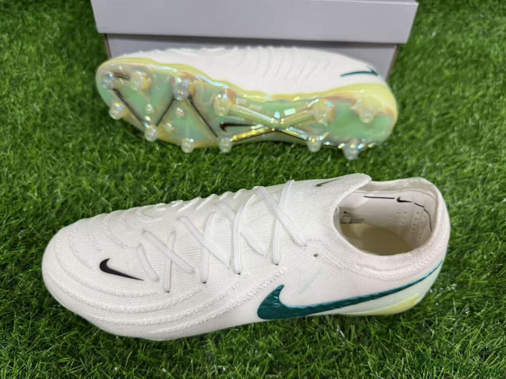 Men's Nike Phantom GX 2 Elite AG Football Boots - Beige/Black/Jade
