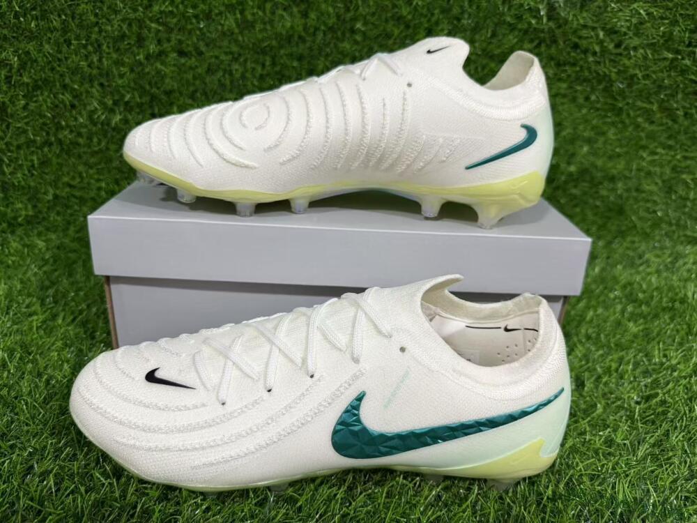 Men's Nike Phantom GX 2 Elite AG Football Boots - Beige/Black/Jade