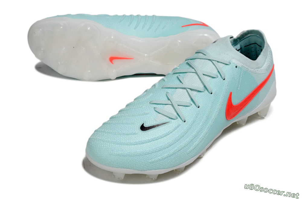 Men's Nike Phantom GX 2 Elite AG Football Boots - Jade/Red/White 3