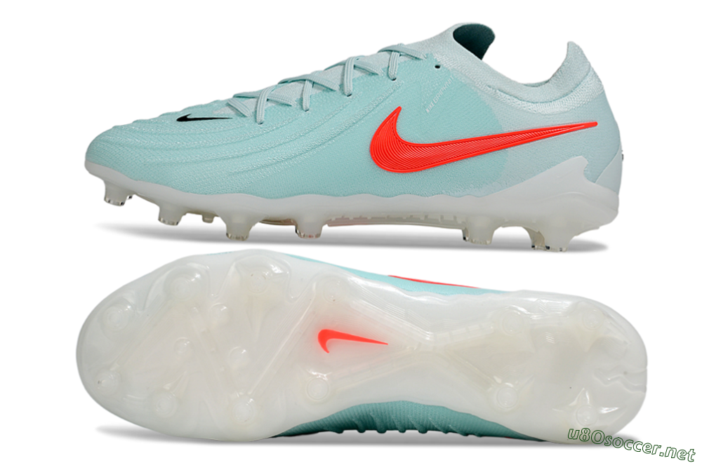 Men's Nike Phantom GX 2 Elite AG Football Boots - Jade/Red/White 1
