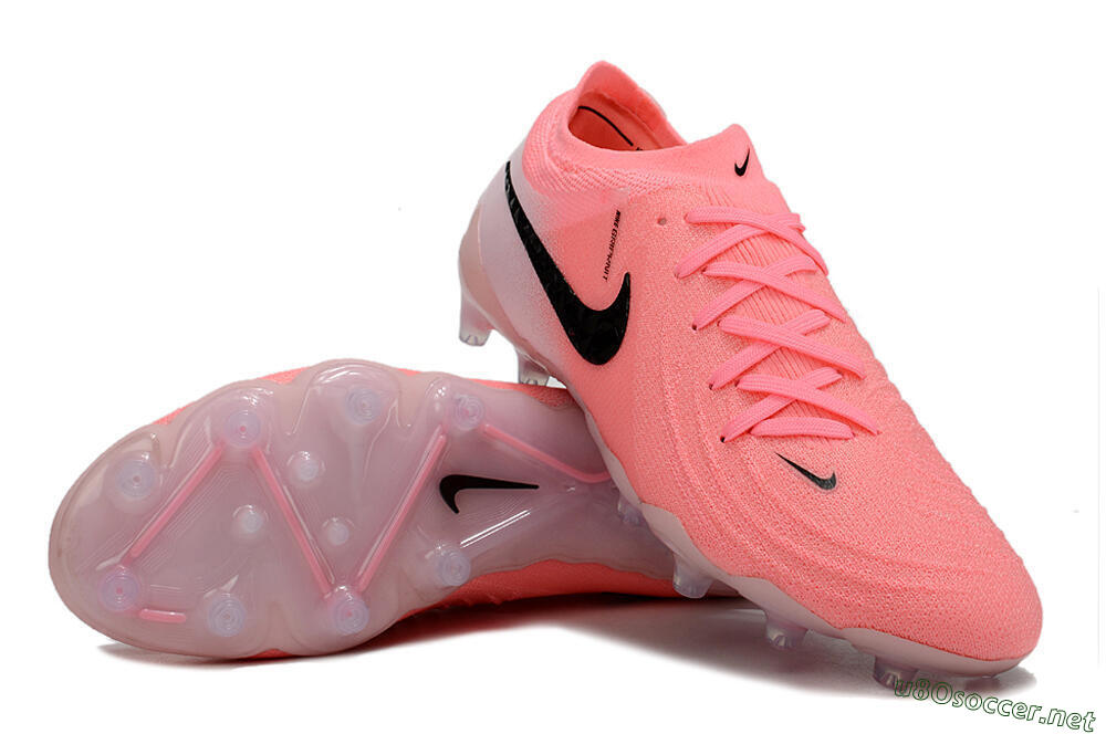Men's Nike Phantom GX 2 Elite AG Football Boots - Pink/Black 3