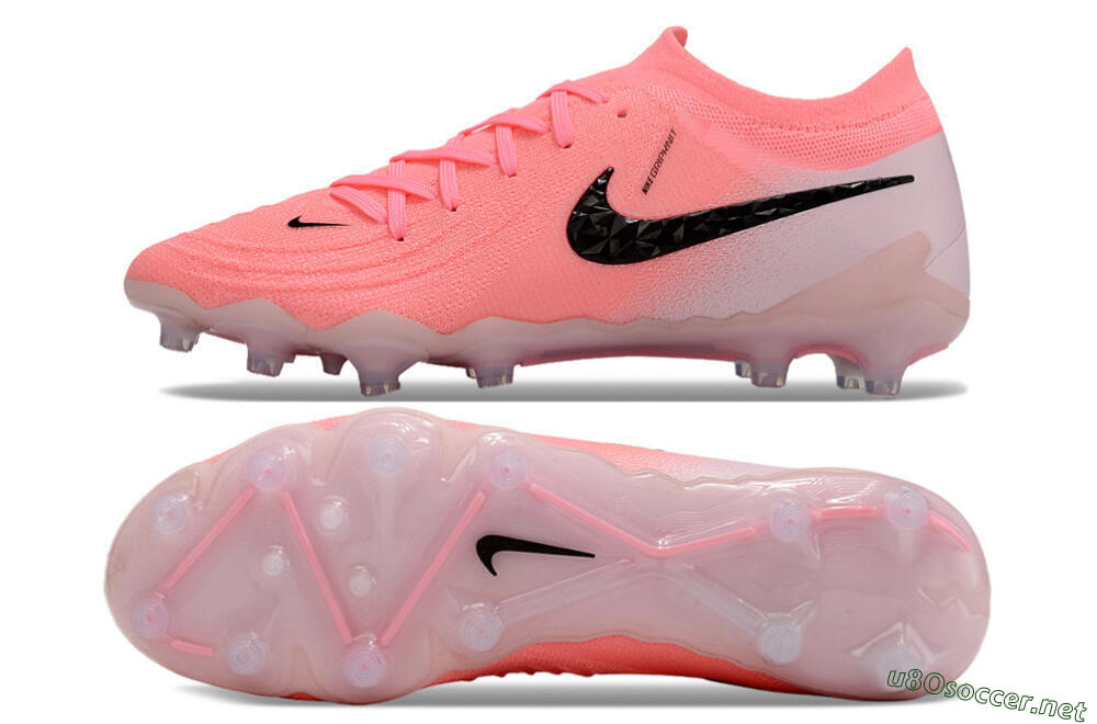 Men's Nike Phantom GX 2 Elite AG Football Boots - Pink/Black 1