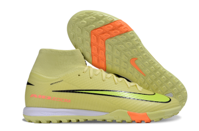 Men's Nike Air Zoom Mercurial Superfly 10 Elite TF Football Shoes - Yellow/Black/Red