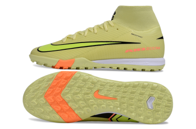 Men's Nike Air Zoom Mercurial Superfly 10 Elite TF Football Shoes - Yellow/Black/Red