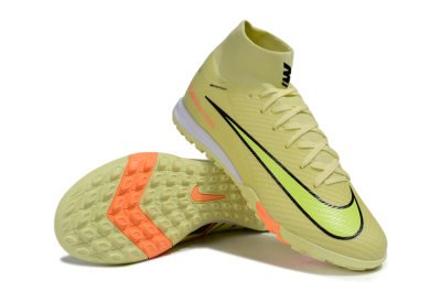 Men's Nike Air Zoom Mercurial Superfly 10 Elite TF Football Shoes - Yellow/Black/Red