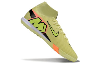 Men's Nike Air Zoom Mercurial Superfly 10 Elite TF Football Shoes - Yellow/Black/Red