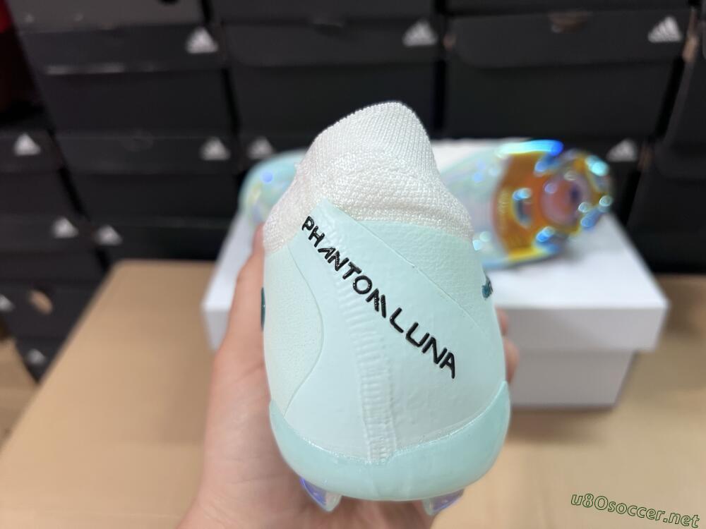 Men's Nike Phantom GX 2 Elite FG Football Boots - White/Black/Jade