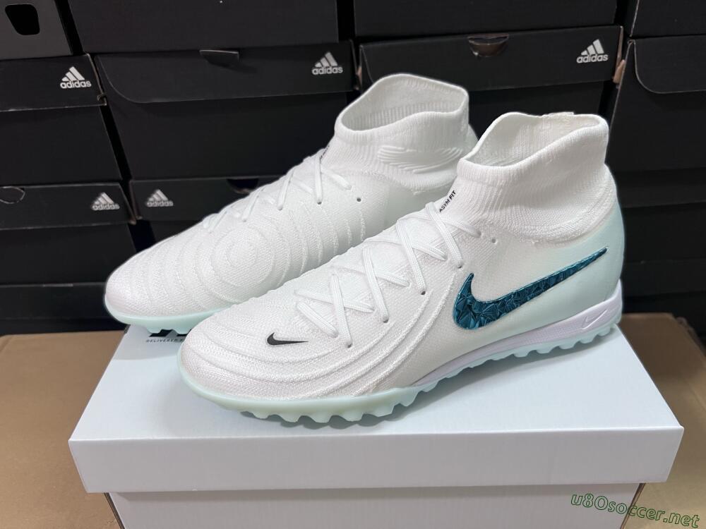 Unisex Nike Phantom Luna Elite TF Football Shoes - Beige/Green