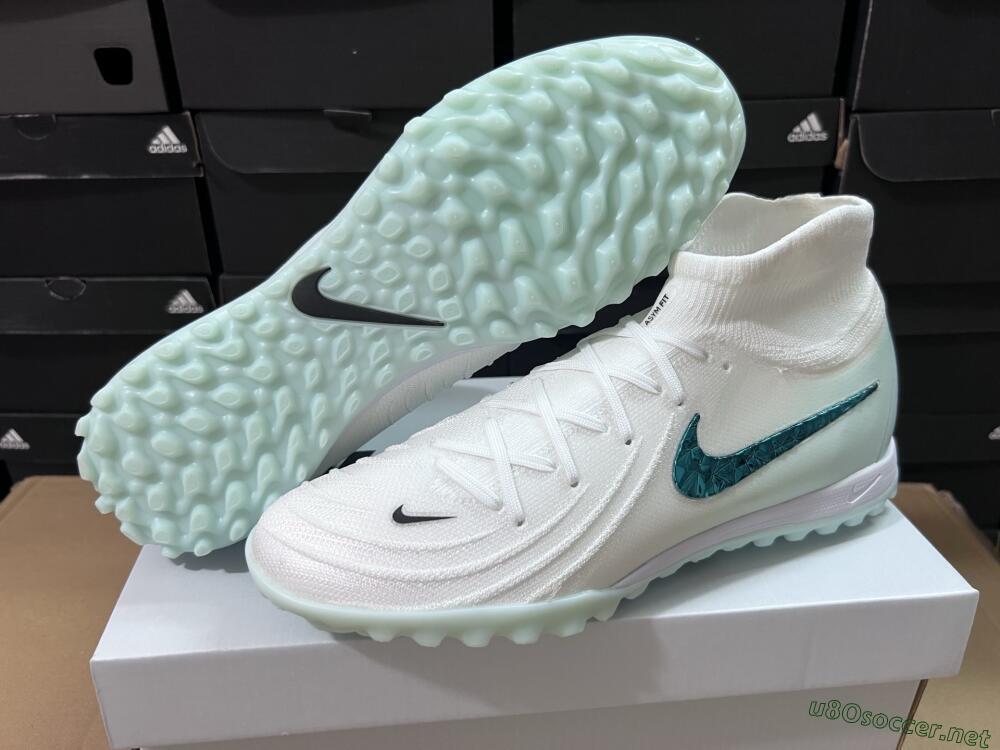 Unisex Nike Phantom Luna Elite TF Football Shoes - Beige/Green