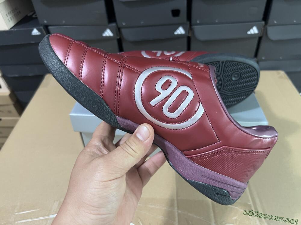 Men's Nike Total 90 II IC Football Shoes - Red/Black/White