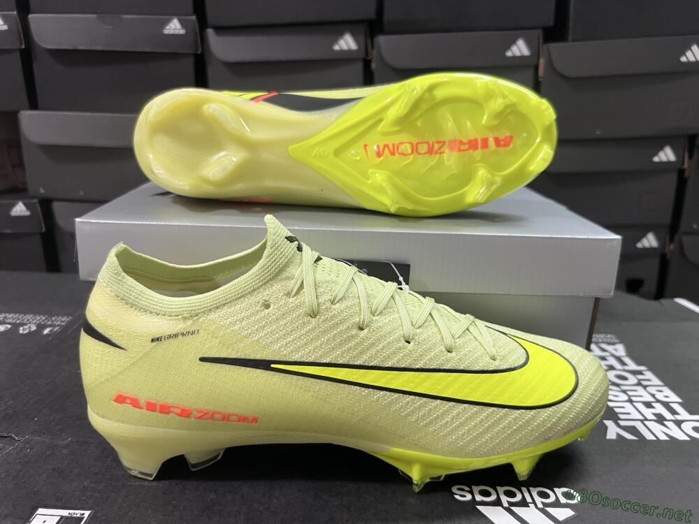 Unisex Nike Air Zoom Mercurial Vapor 16 Elite FG Football Boots - Yellow/Black/Red