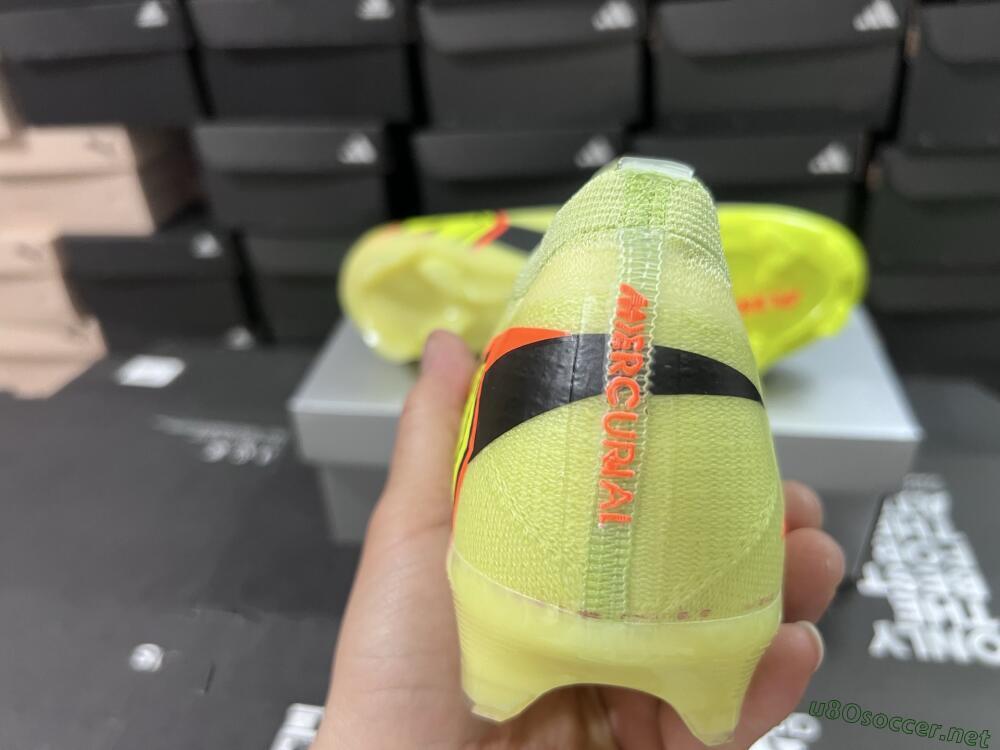 Unisex Nike Air Zoom Mercurial Vapor 16 Elite FG Football Boots - Yellow/Black/Red