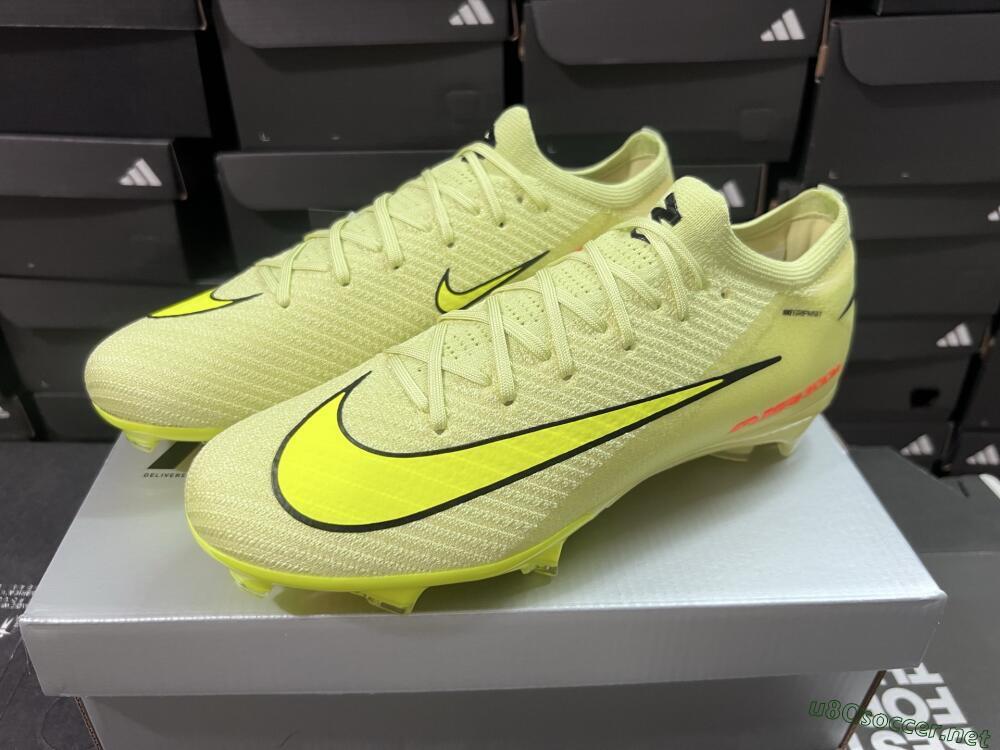 Unisex Nike Air Zoom Mercurial Vapor 16 Elite FG Football Boots - Yellow/Black/Red