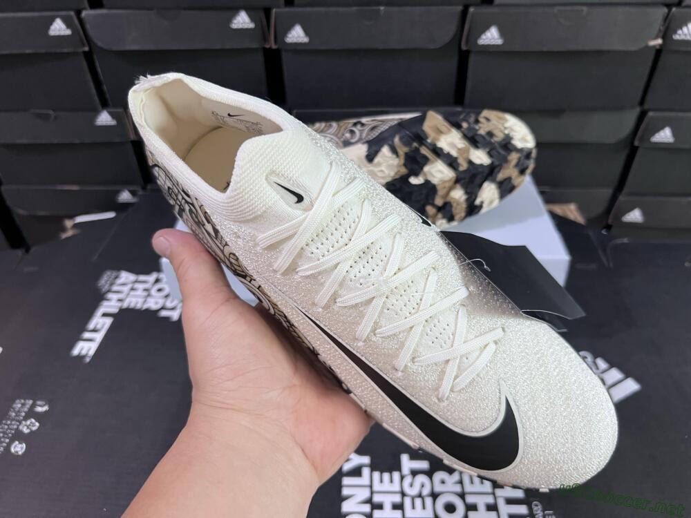 Unisex Nike Air Zoom Mercurial Vapor 16 Elite TF Football Shoes - Beige/Black/Brown