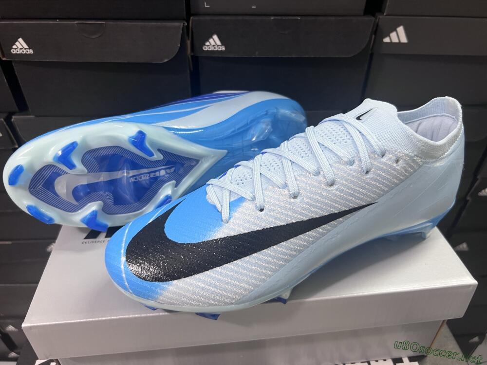 Men's Nike Air Zoom Mercurial Vapor 16 Elite FG Football Boots - Jade/Blue/Black