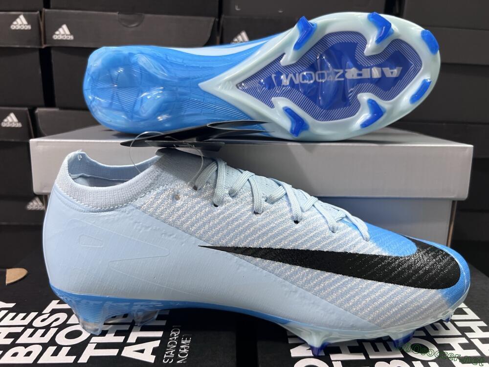 Men's Nike Air Zoom Mercurial Vapor 16 Elite FG Football Boots - Jade/Blue/Black