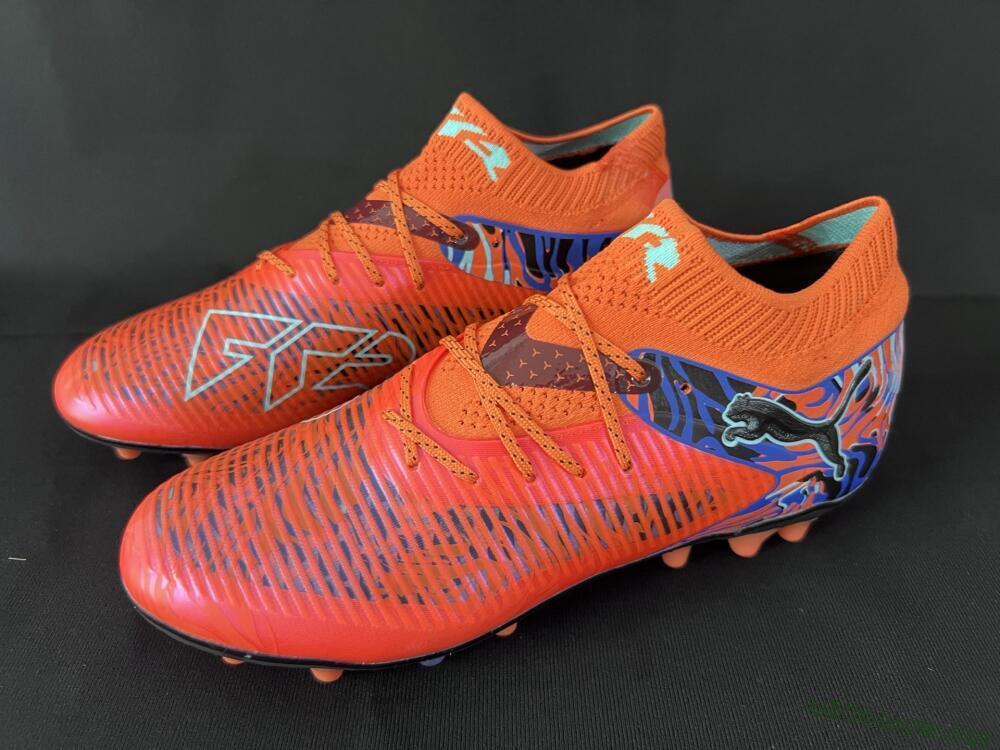 Men's Puma Future 8 Ultimate MG Football Boots - Red/Blue/Black