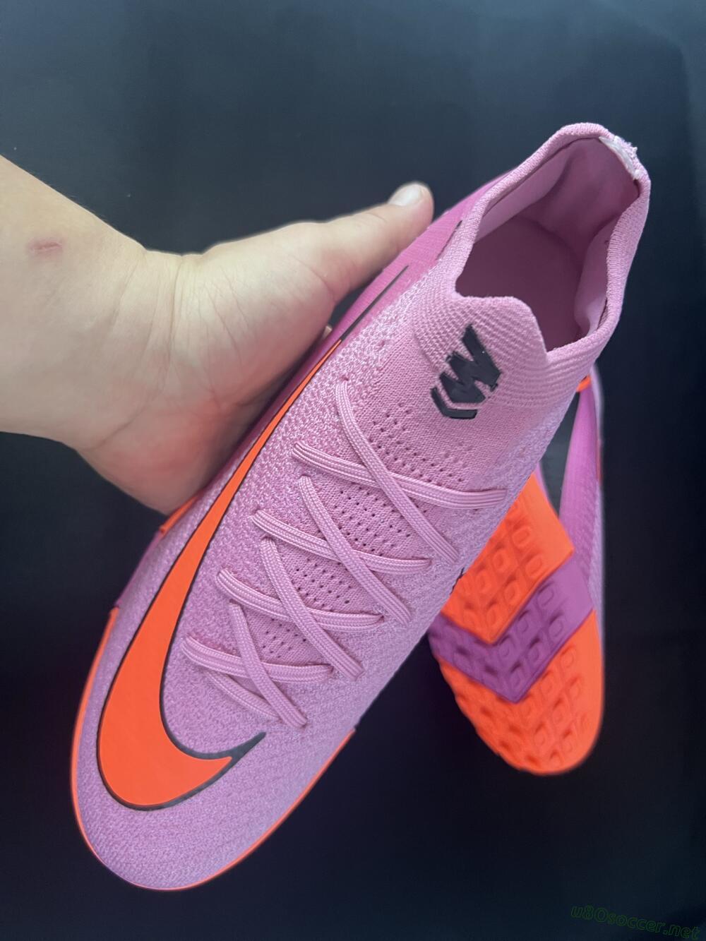 Unisex Nike Air Zoom Mercurial Vapor 16 Elite TF Football Shoes - Red/Orange/Black