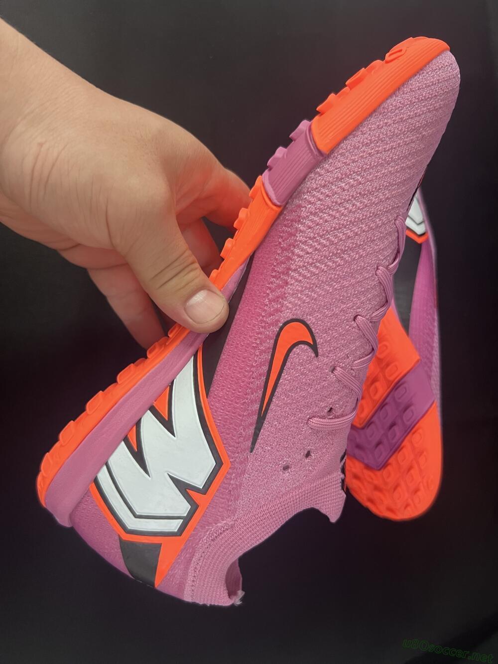Unisex Nike Air Zoom Mercurial Vapor 16 Elite TF Football Shoes - Red/Orange/Black