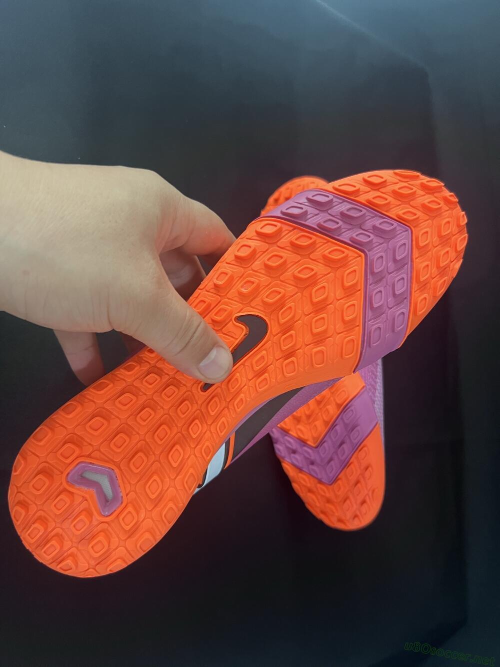 Unisex Nike Air Zoom Mercurial Vapor 16 Elite TF Football Shoes - Red/Orange/Black
