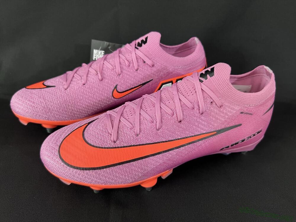 Men's Nike Air Zoom Mercurial Vapor 16 Elite SG Football Boots - Pink/Red/Black