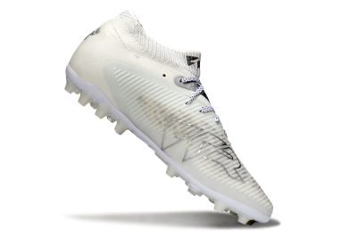 Men's Puma Future 8 Ultimate AG Football Boots - Beige/Black/White